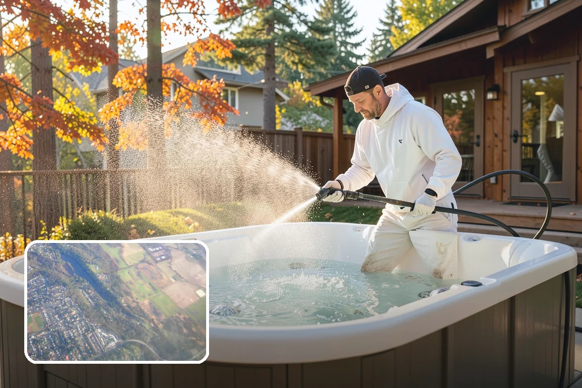 Window Sill Cleaning in Algona, King County, WA - Clears algae and organic streaks from the sills