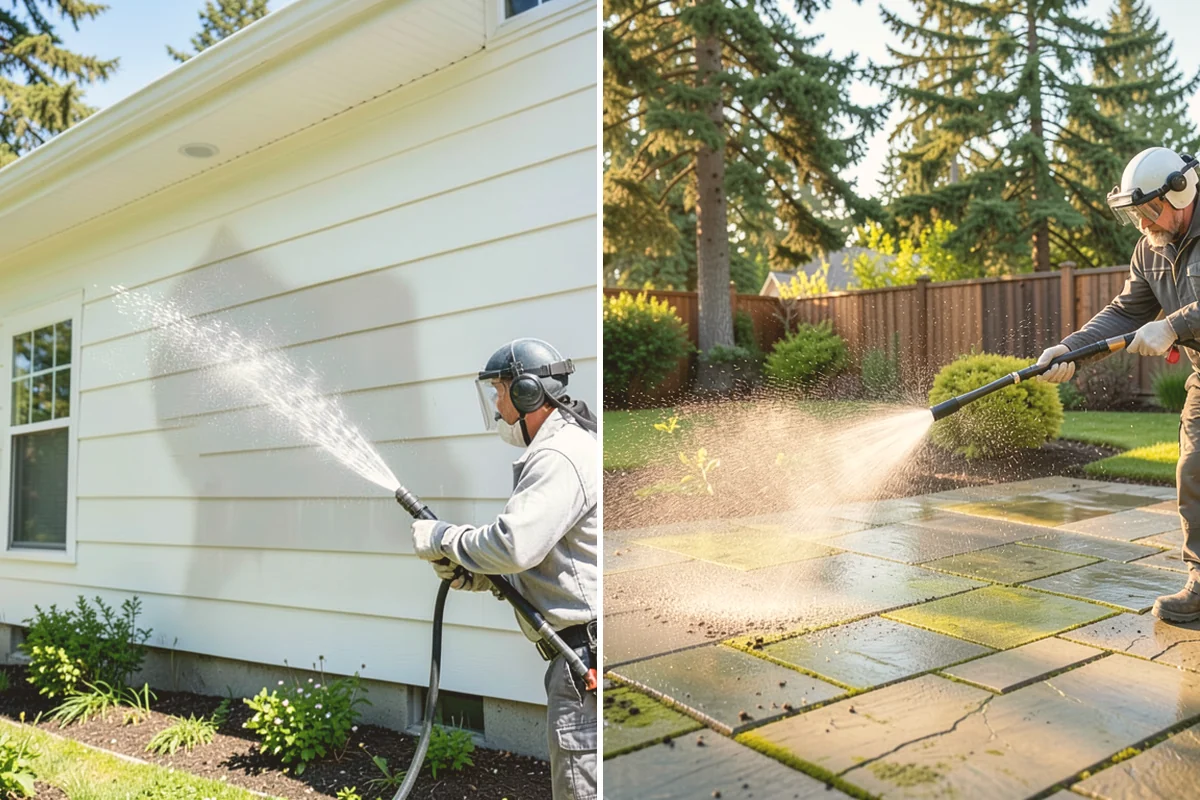 Window Sill Cleaning in Algona, King County, WA - Clear loose debris from the sill surfaces