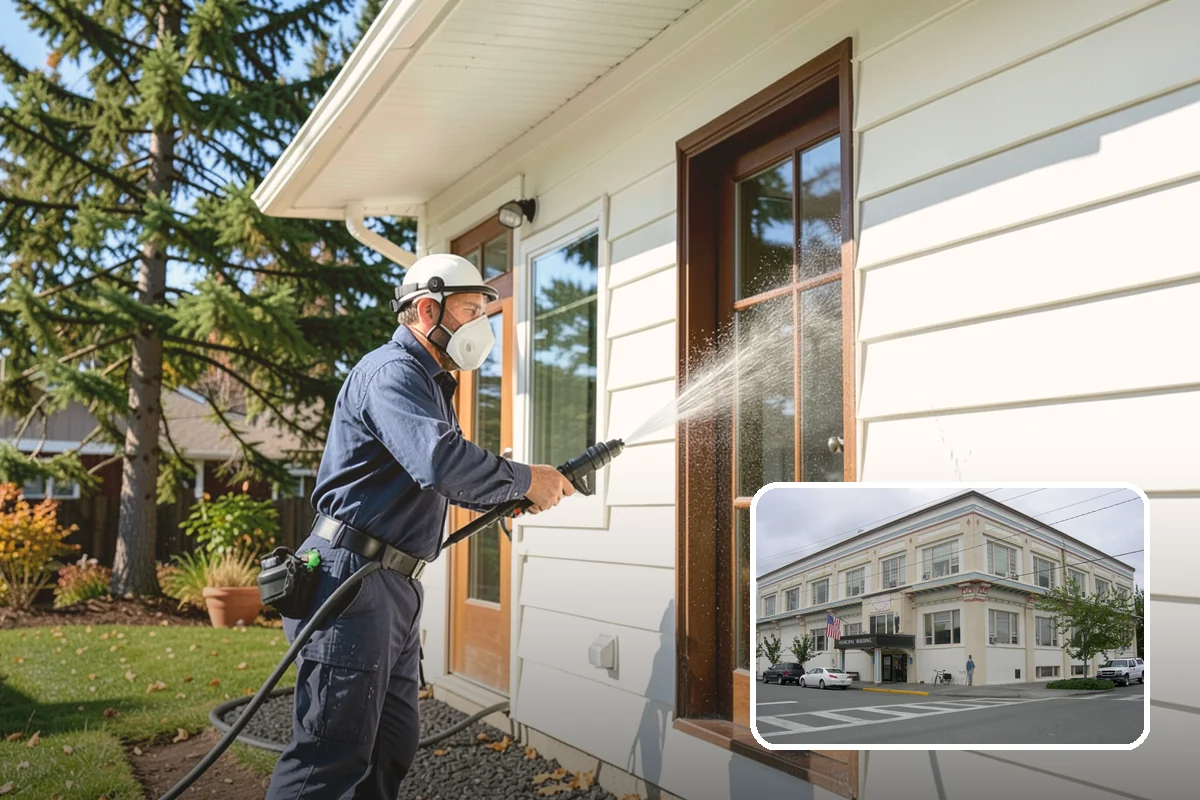 Window Sill Cleaning in Anacortes, Skagit County, WA - Clears algae and organic streaks from the sills