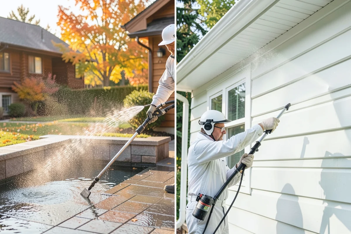 Window Sill Cleaning in Bonney Lake, Pierce County, WA - Clear loose debris from the sill surfaces