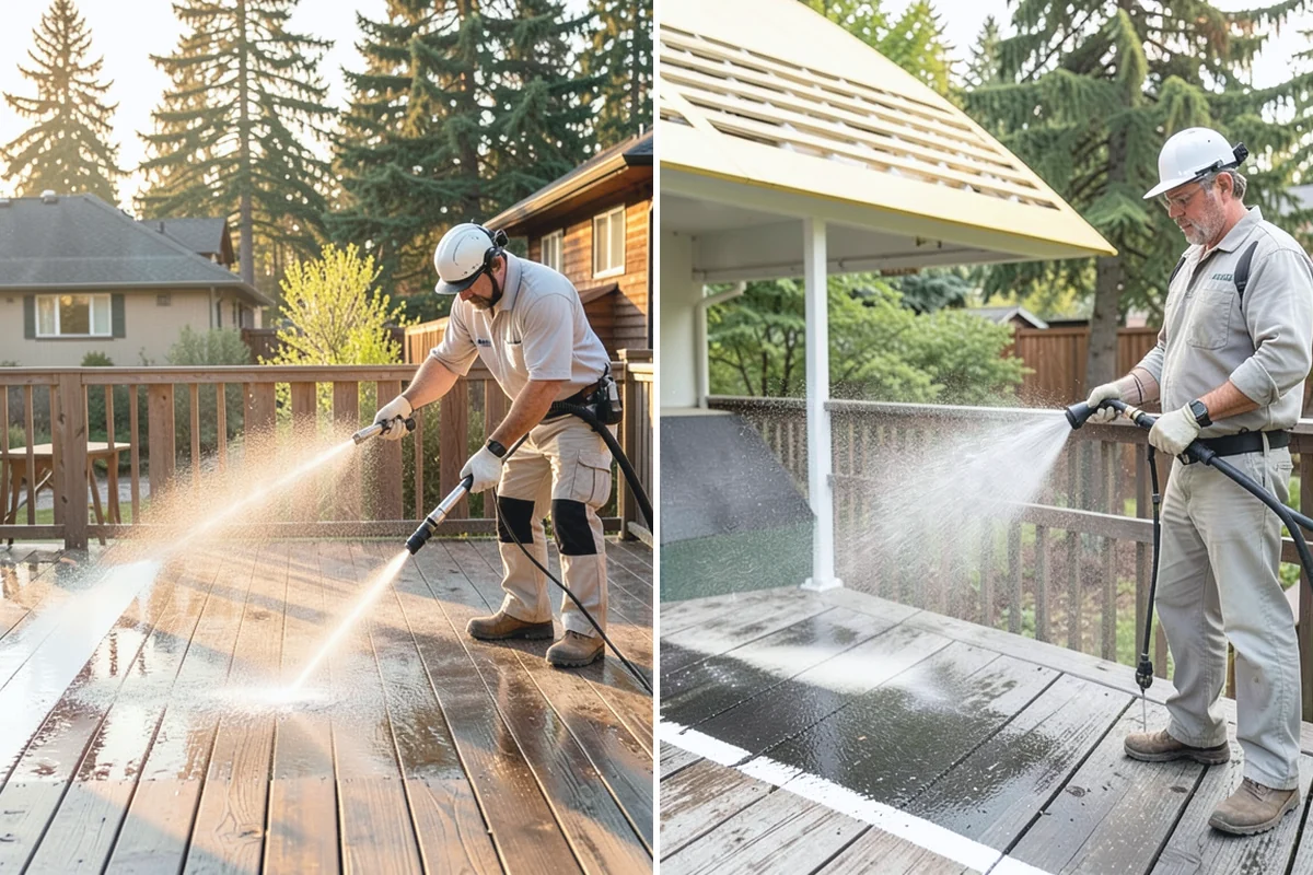 Window Sill Cleaning in Buckley, Pierce County, WA - Clear loose debris from the sill surfaces