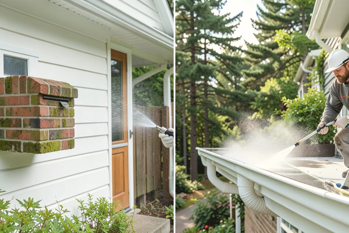 Window Sill Cleaning in Carbonado, Pierce County, WA - Clear loose debris from the sill surfaces