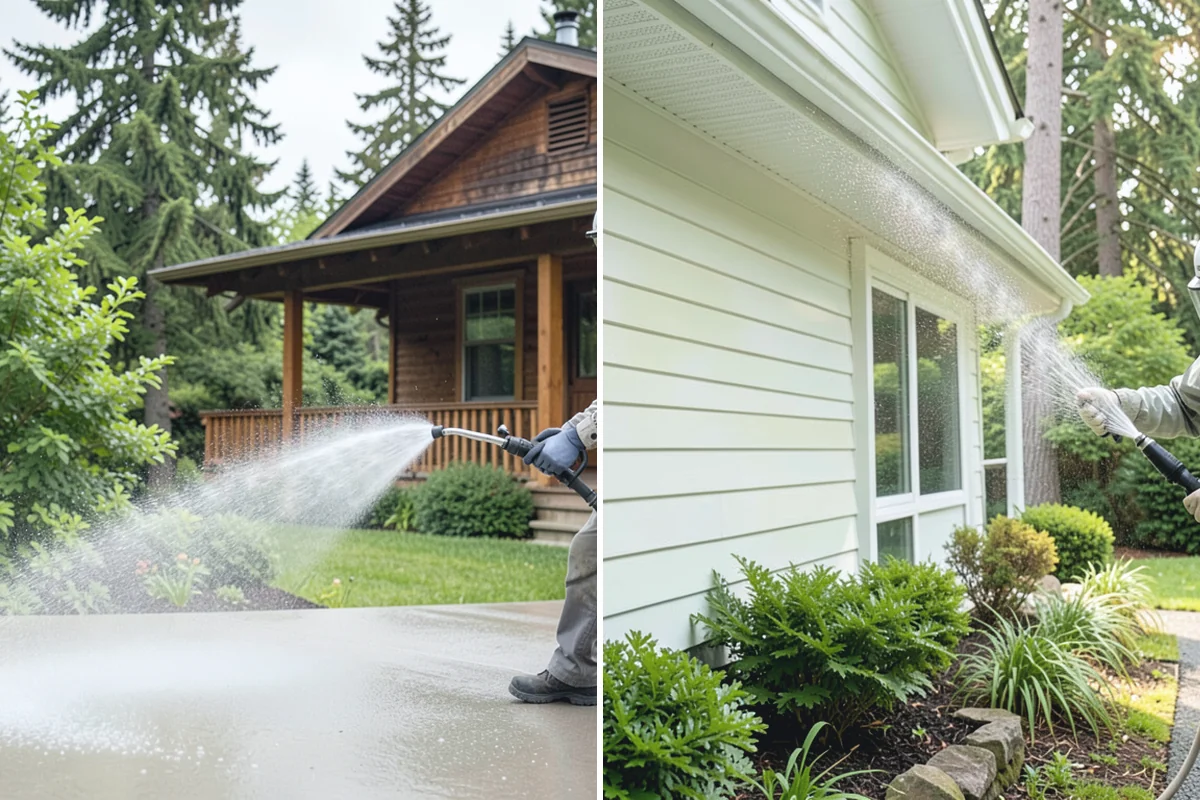 Window Sill Cleaning in Coupeville, Island County, WA - Clear loose debris from the sill surfaces