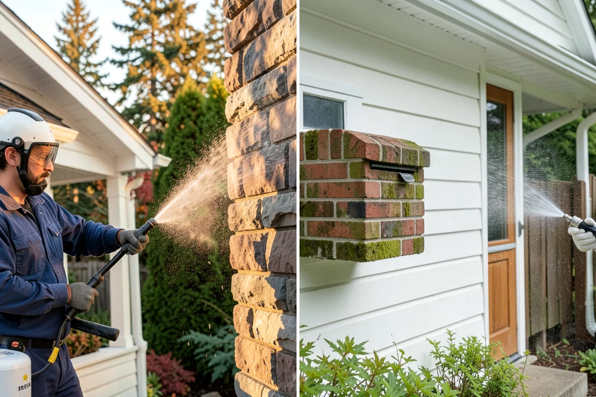 Window Sill Cleaning in DuPont, Pierce County, WA - Clear loose debris from the sill surfaces