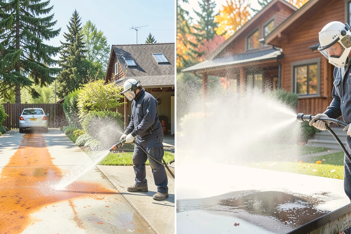 Window Sill Cleaning in Eatonville, Pierce County, WA - Clear loose debris from the sill surfaces