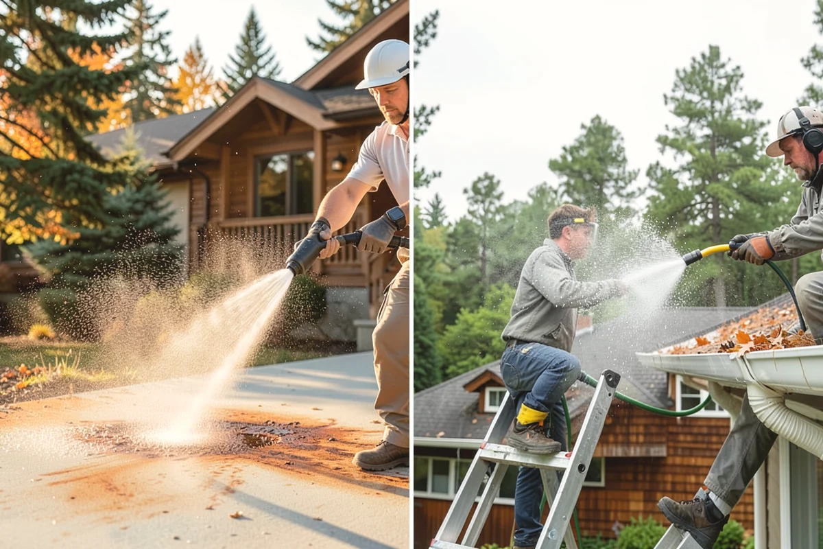 Window Sill Cleaning in Edgewood, Pierce County, WA - Clear loose debris from the sill surfaces