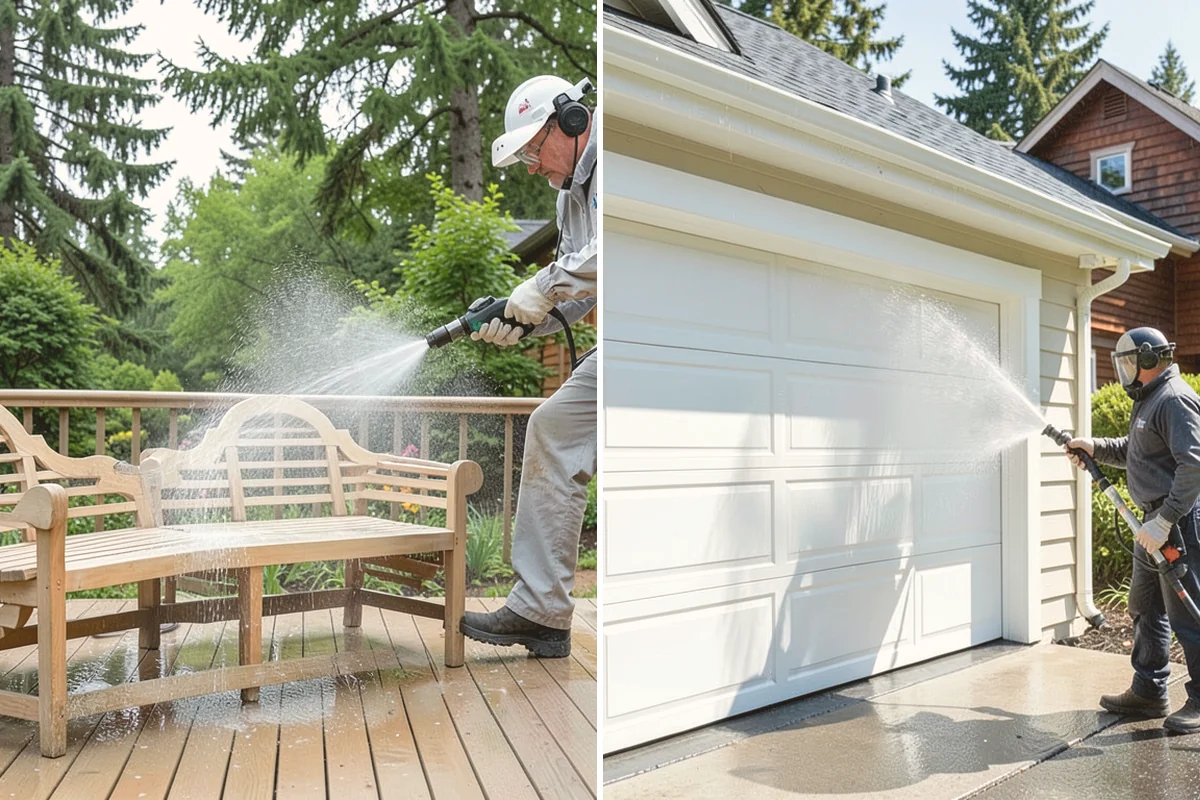 Window Sill Cleaning in Edmonds, Snohomish County, WA - Clear loose debris from the sill surfaces