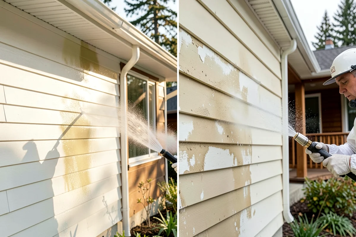 Window Sill Cleaning in Federal Way, King County, WA - Clear loose debris from the sill surfaces