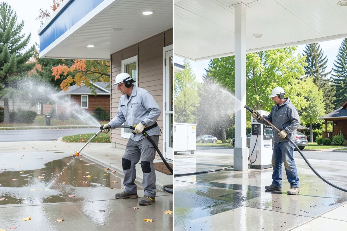 Window Sill Cleaning in Hamilton, Skagit County, WA - Clear loose debris from the sill surfaces