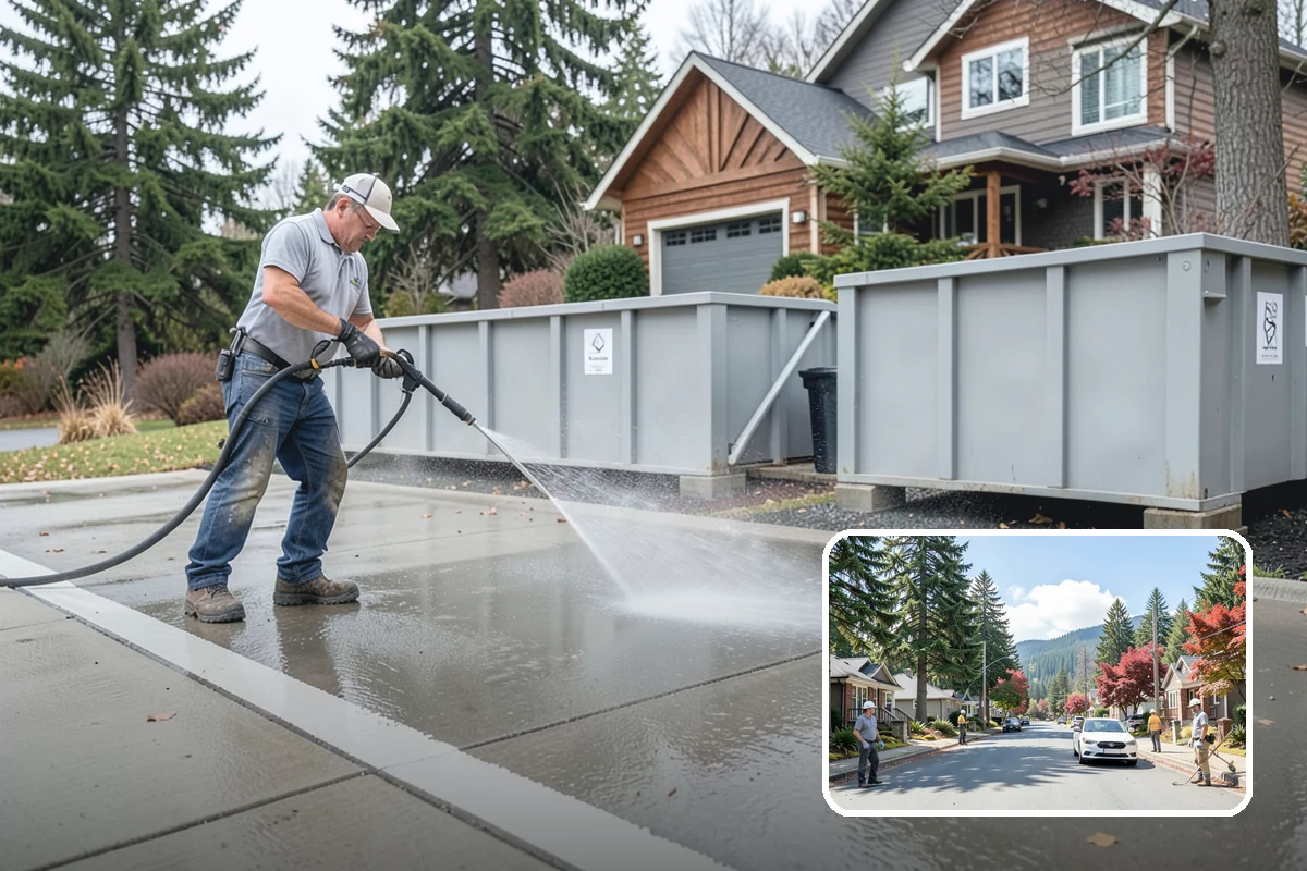 Window Sill Cleaning in Hunts Point, King County, WA - Clears algae and organic streaks from the sills