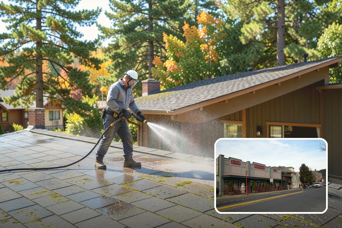 Window Sill Cleaning in Issaquah, King County, WA - Clears algae and organic streaks from the sills