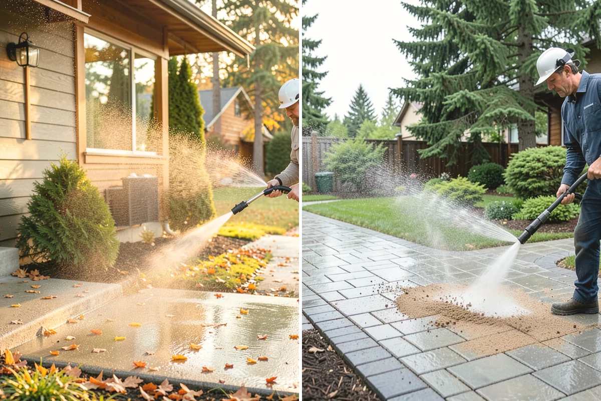 Window Sill Cleaning in Lake Stevens, Snohomish County, WA - Clear loose debris from the sill surfaces