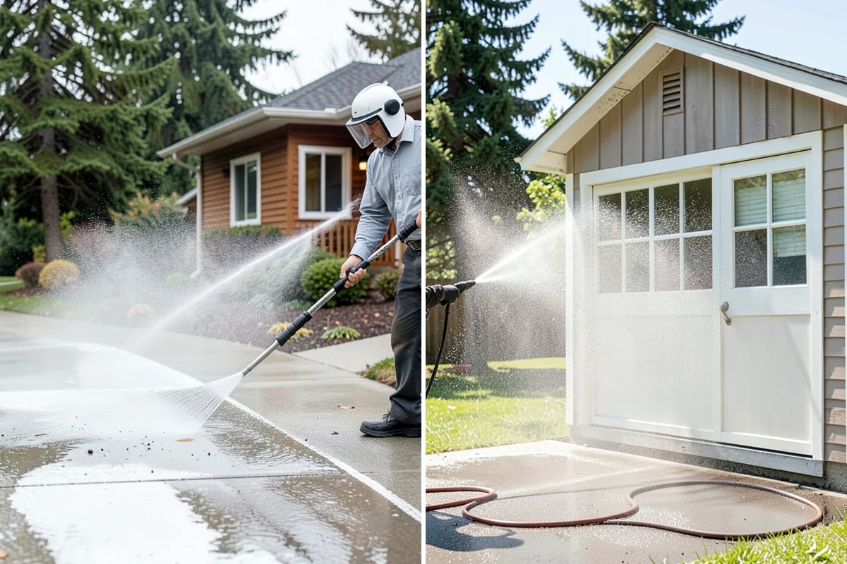 Window Sill Cleaning in Lakewood, Pierce County, WA - Clear loose debris from the sill surfaces