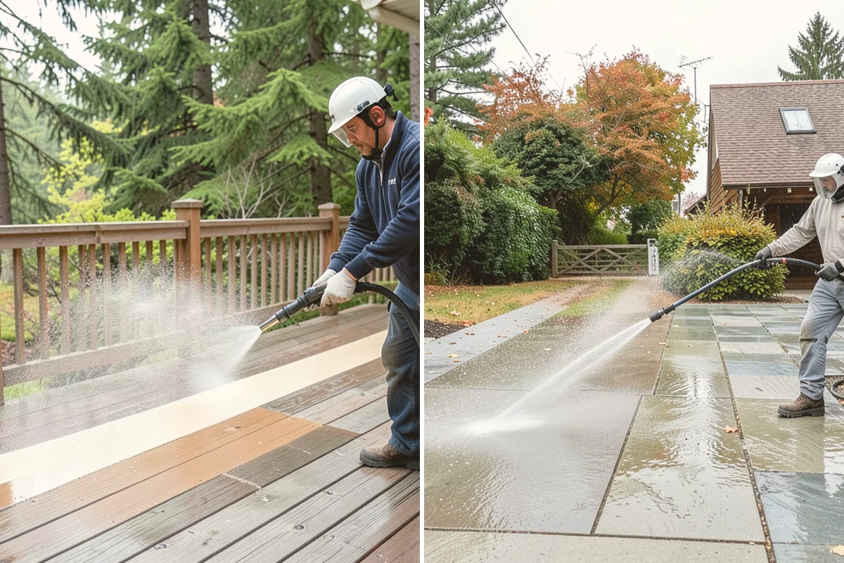 Window Sill Cleaning in Langley, Island County, WA - Clear loose debris from the sill surfaces