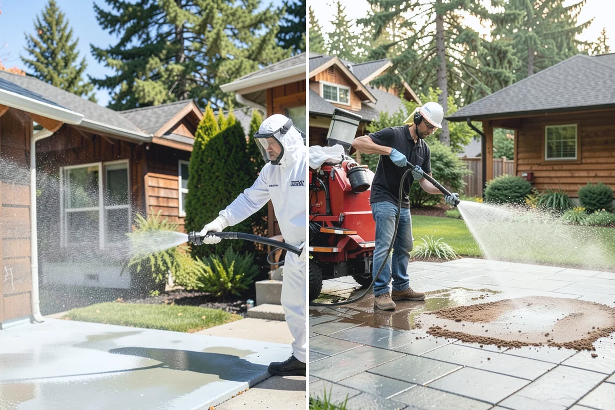 Window Sill Cleaning in Marysville, Snohomish County, WA - Clear loose debris from the sill surfaces