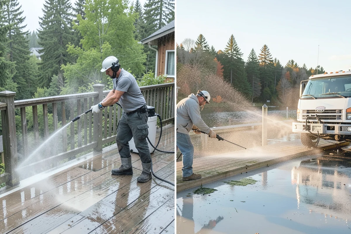 Window Sill Cleaning in Medina, King County, WA - Clear loose debris from the sill surfaces