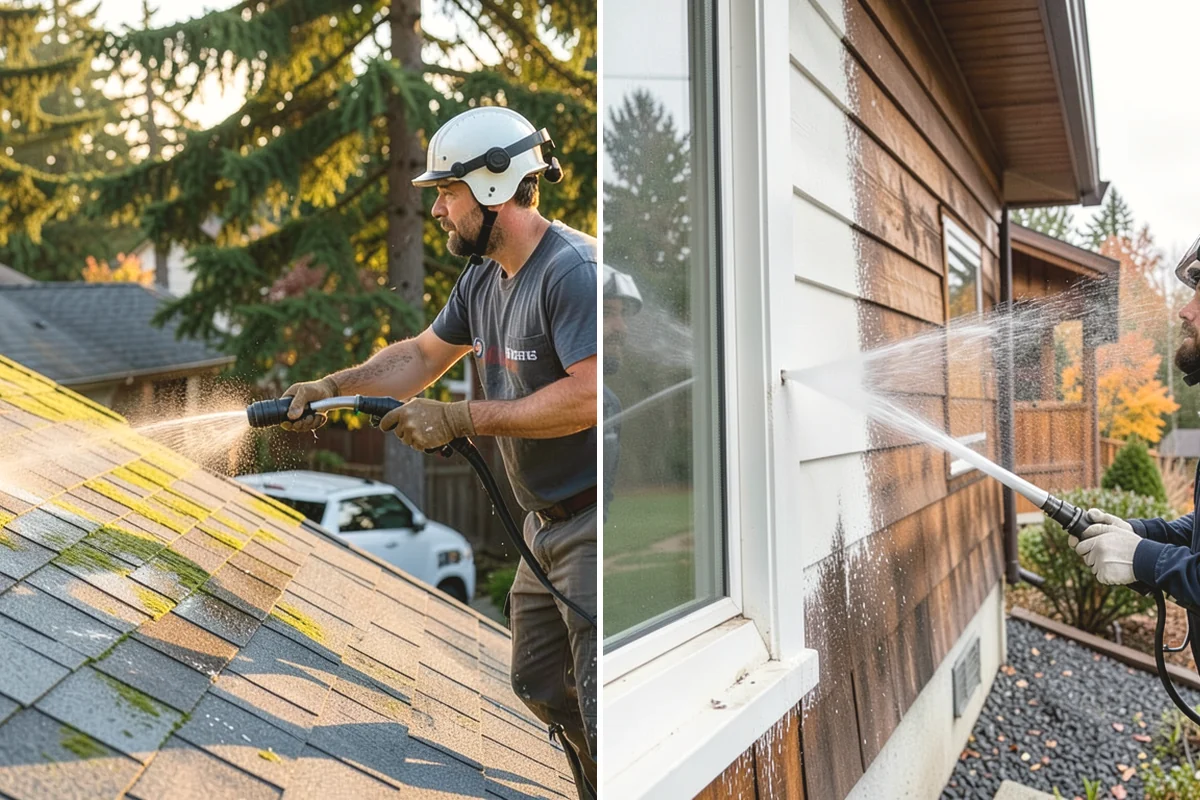 Window Sill Cleaning in Mill Creek, Snohomish County, WA - Clear loose debris from the sill surfaces