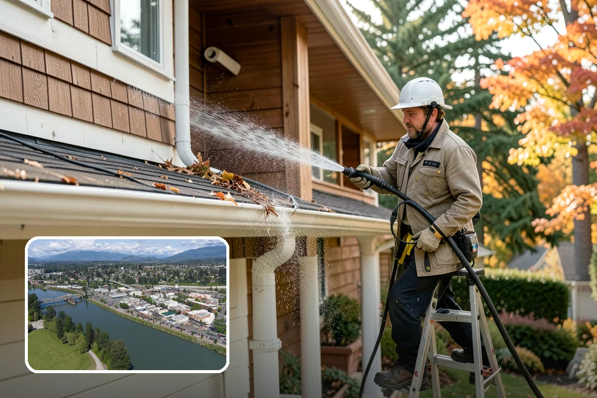 Window Sill Cleaning in Mount Vernon, Skagit County, WA - Clears algae and organic streaks from the sills