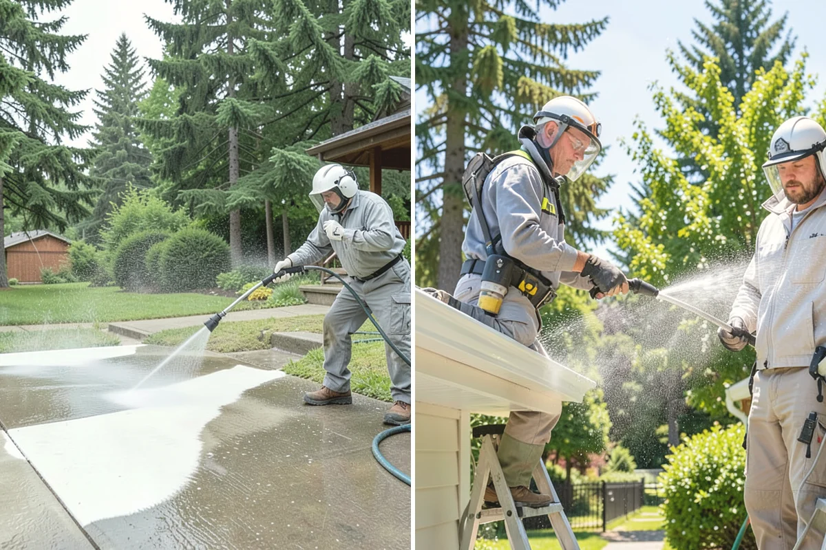 Window Sill Cleaning in Mountlake Terrace, Snohomish County, WA - Clear loose debris from the sill surfaces