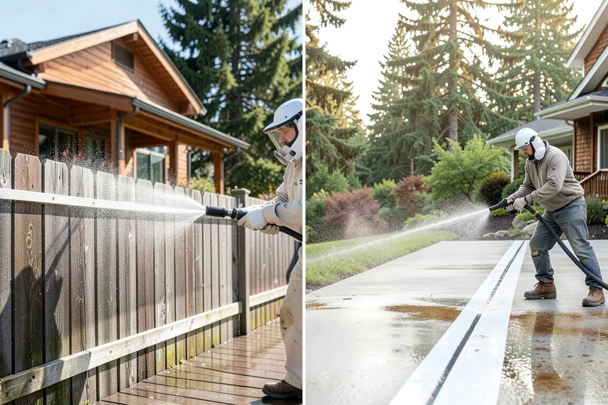 Window Sill Cleaning in Pacific, King County, WA - Clear loose debris from the sill surfaces