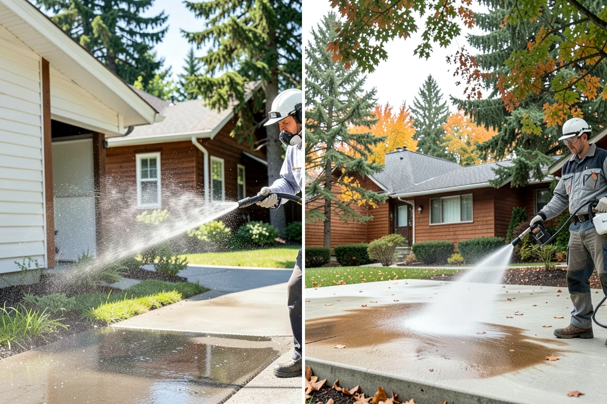 Window Sill Cleaning in Seattle, King County, WA - Clear loose debris from the sill surfaces