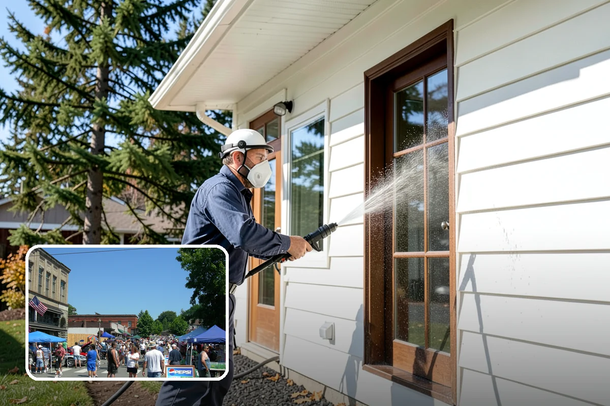 Window Sill Cleaning in Snohomish, Snohomish County, WA - Clears algae and organic streaks from the sills