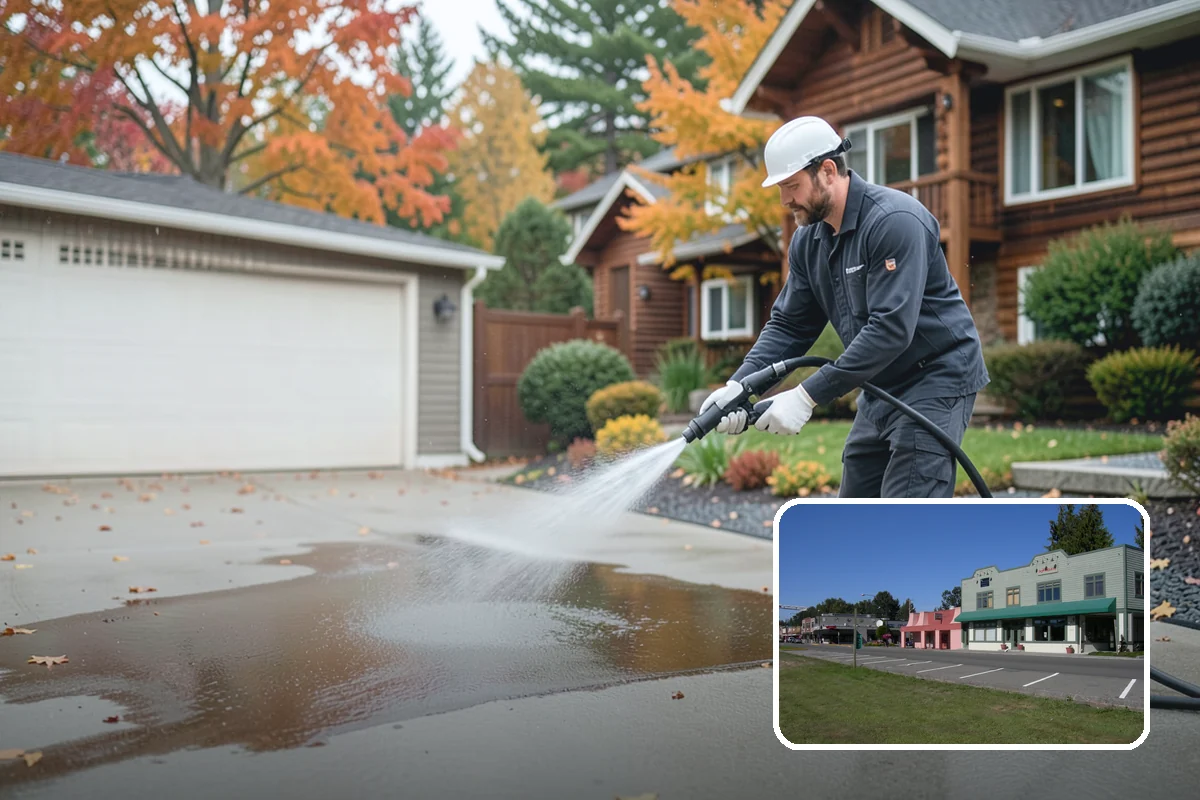 Window Sill Cleaning in Snoqualmie, King County, WA - Clears algae and organic streaks from the sills