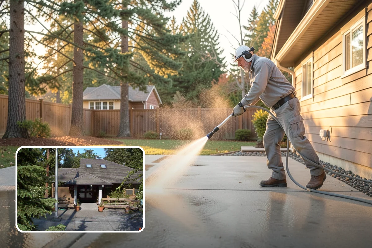 Window Sill Cleaning in Yarrow Point, King County, WA - Clears algae and organic streaks from the sills
