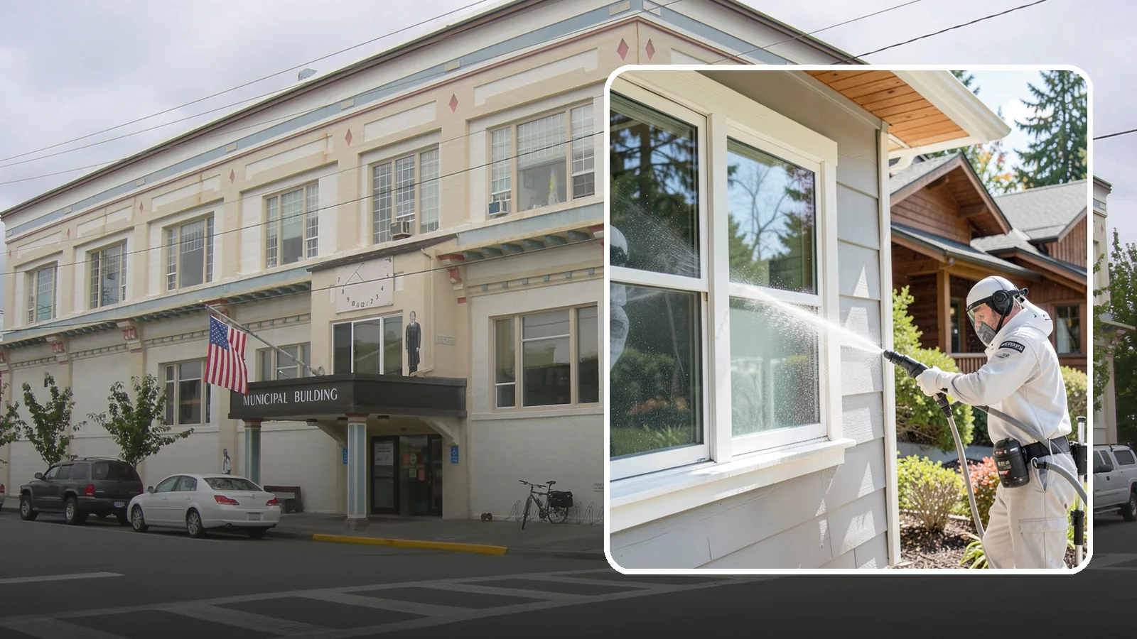 Window Track Cleaning in Anacortes, Skagit County, WA - Deep cleaning of window tracks where our wet climate packs dirt, grit, and mildew into the channels.