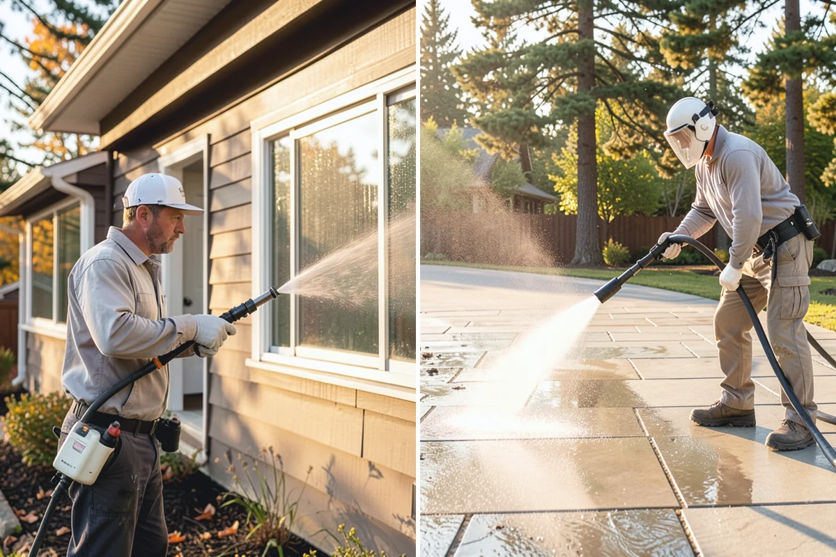 Window Track Cleaning in Auburn, King County, WA - Vacuum loose debris from the tracks