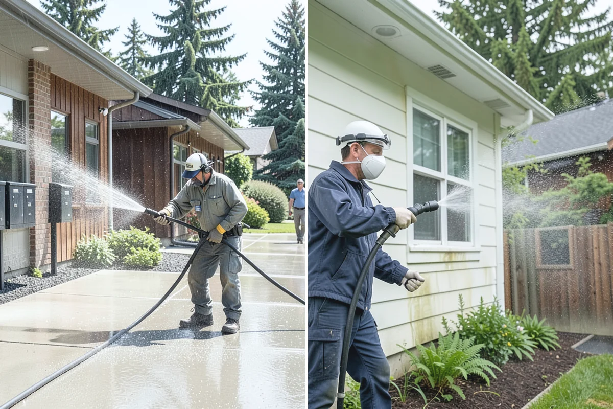 Window Track Cleaning in Bonney Lake, Pierce County, WA - Vacuum loose debris from the tracks