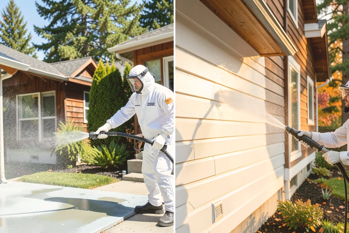 Window Track Cleaning in Bothell, King County, WA - Vacuum loose debris from the tracks