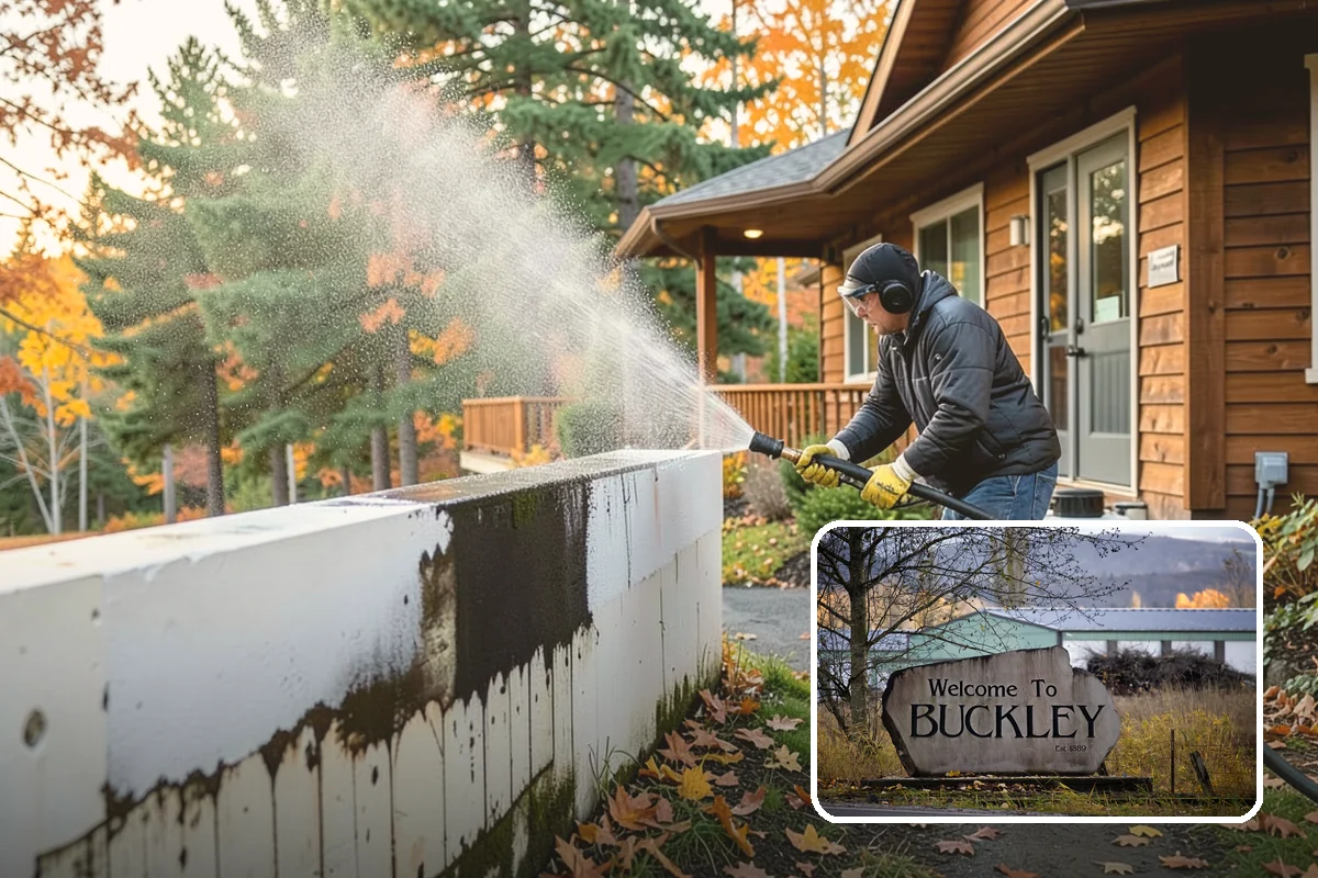 Window Track Cleaning in Buckley, Pierce County, WA - Clears packed dirt and mildew from the track channels