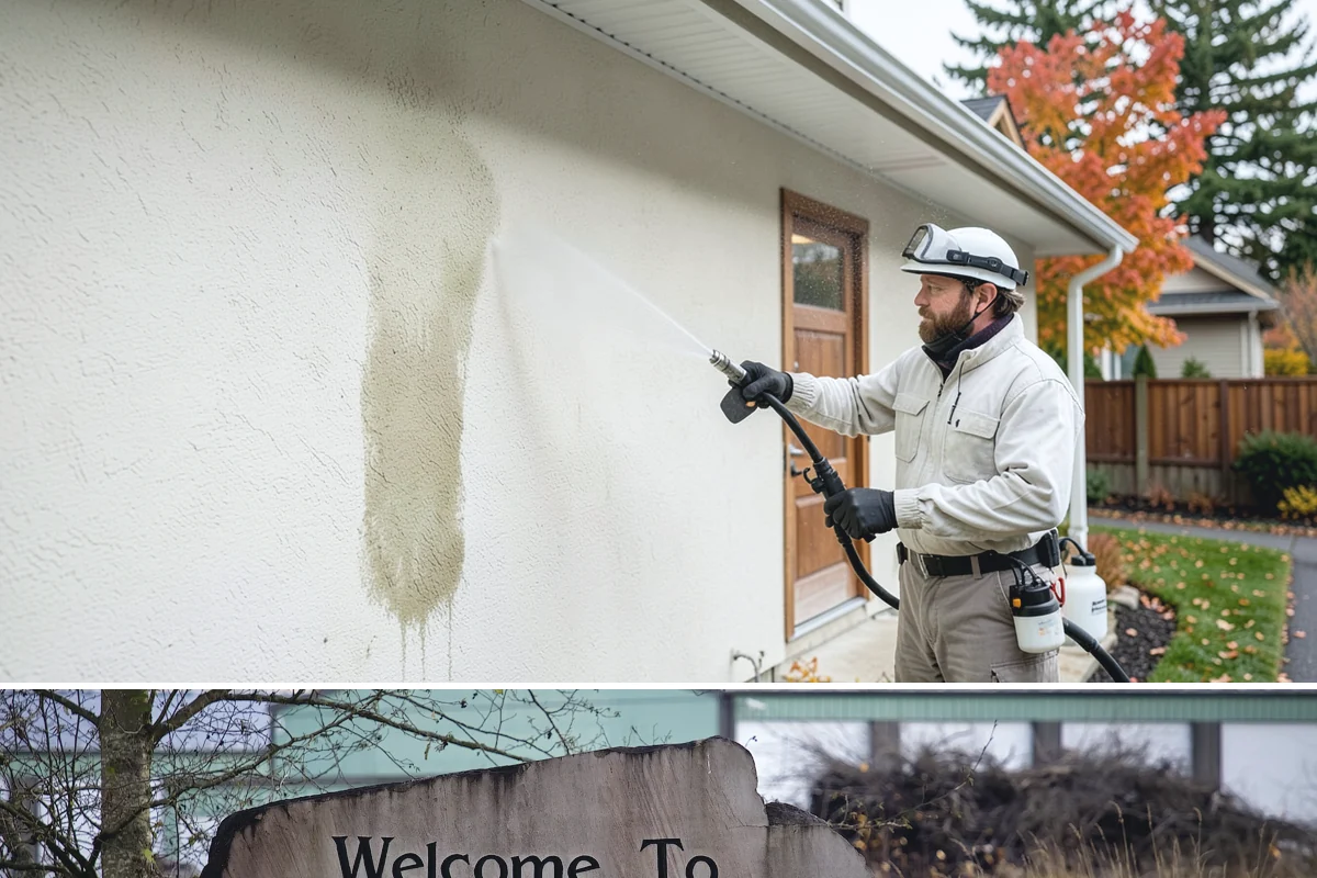 Window Track Cleaning in Buckley, Pierce County, WA - Track cleaning fits well in spring, clearing the damp winter buildup before summer window use.