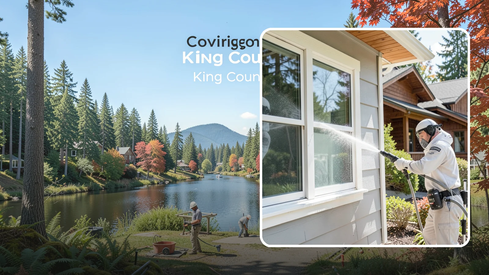 Window Track Cleaning in Covington, King County, WA - Deep cleaning of window tracks where our wet climate packs dirt, grit, and mildew into the channels.