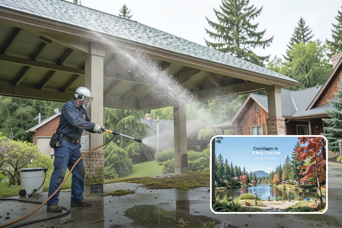 Window Track Cleaning in Covington, King County, WA - Clears packed dirt and mildew from the track channels