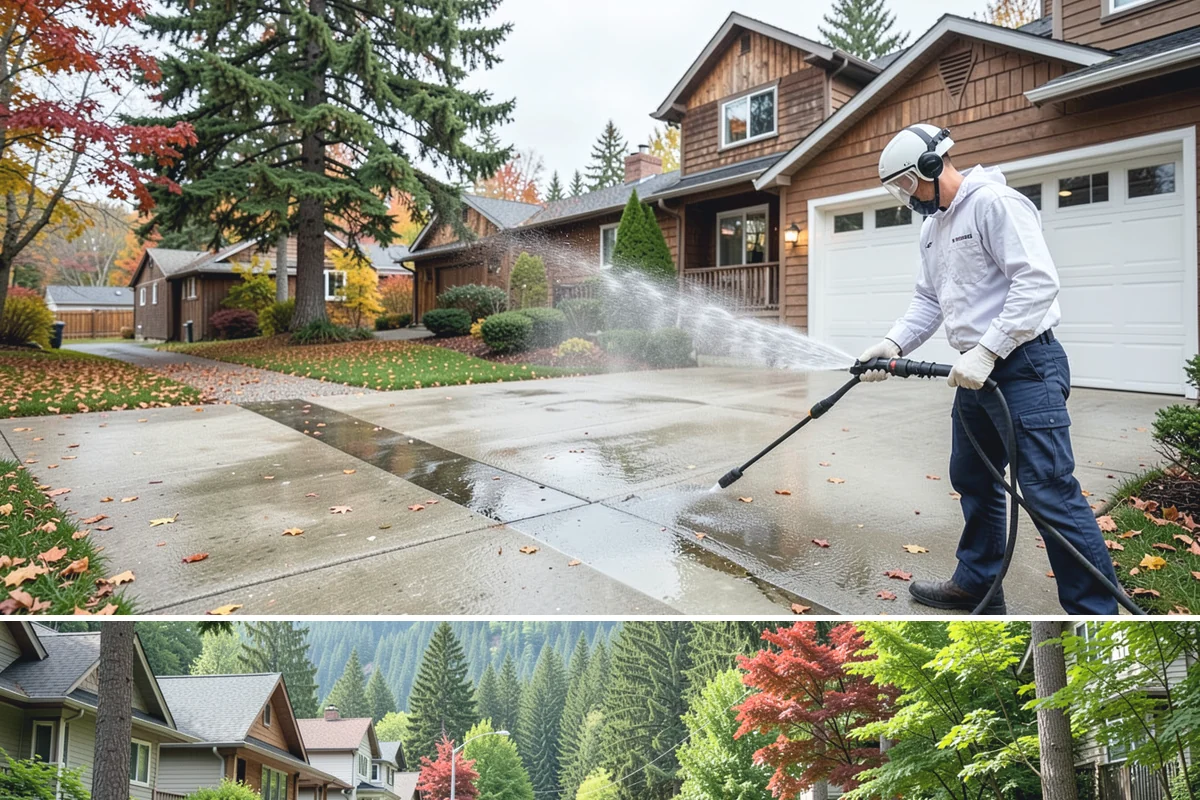 Window Track Cleaning in Darrington, Snohomish County, WA - Track cleaning fits well in spring, clearing the damp winter buildup before summer window use.