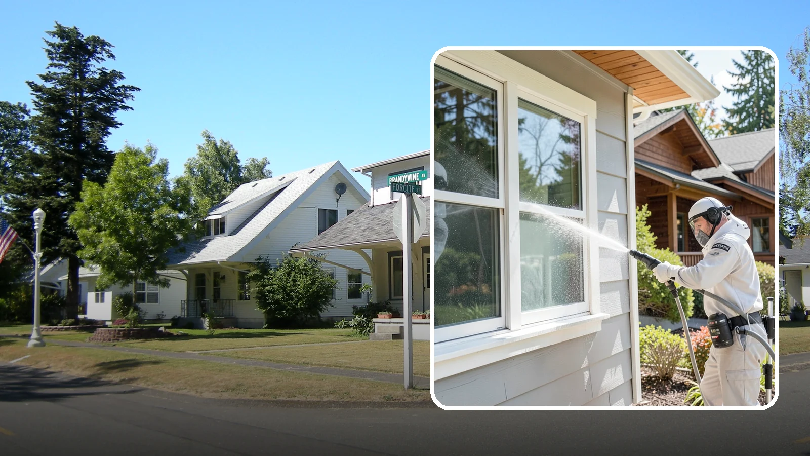 Window Track Cleaning in DuPont, Pierce County, WA - Deep cleaning of window tracks where our wet climate packs dirt, grit, and mildew into the channels.