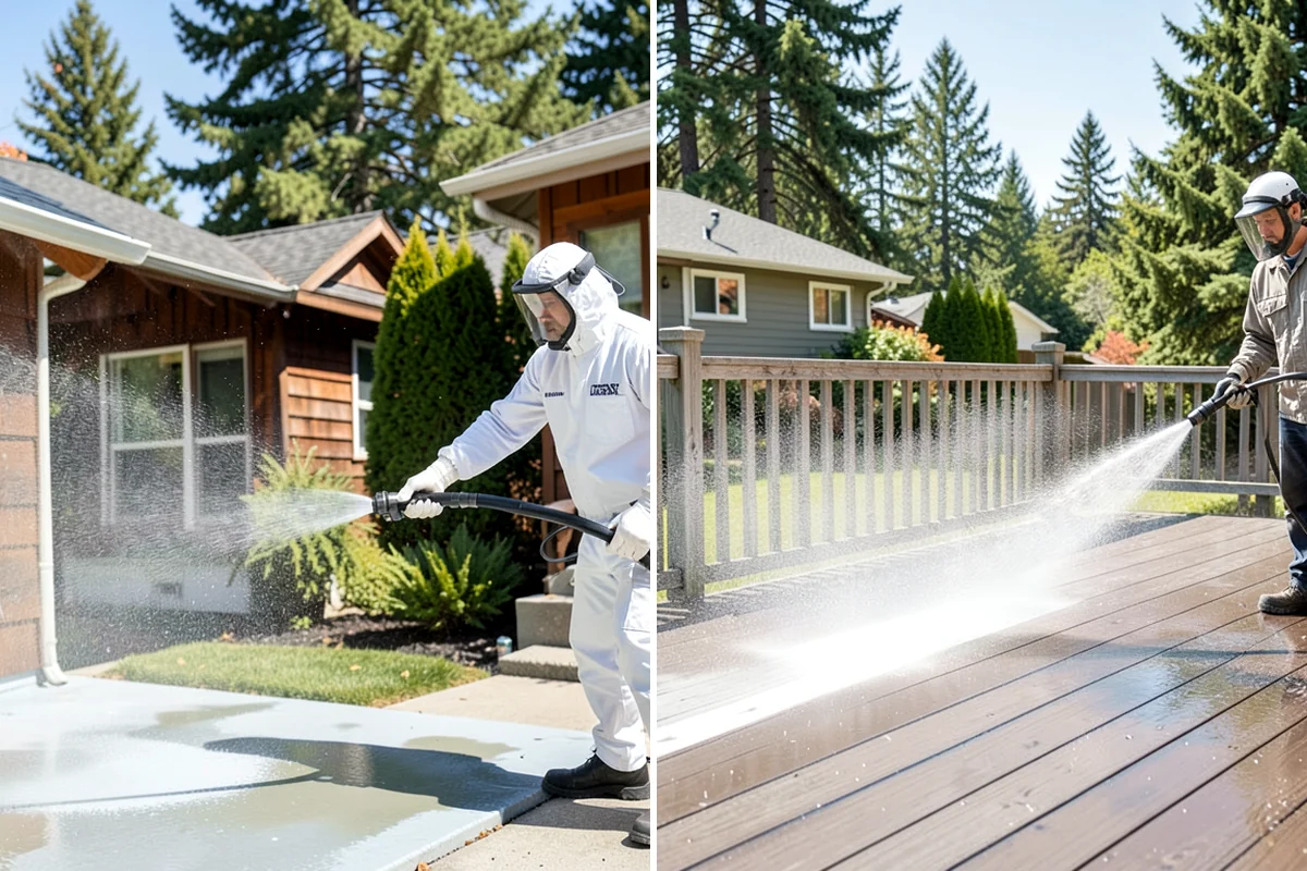 Window Track Cleaning in DuPont, Pierce County, WA - Vacuum loose debris from the tracks