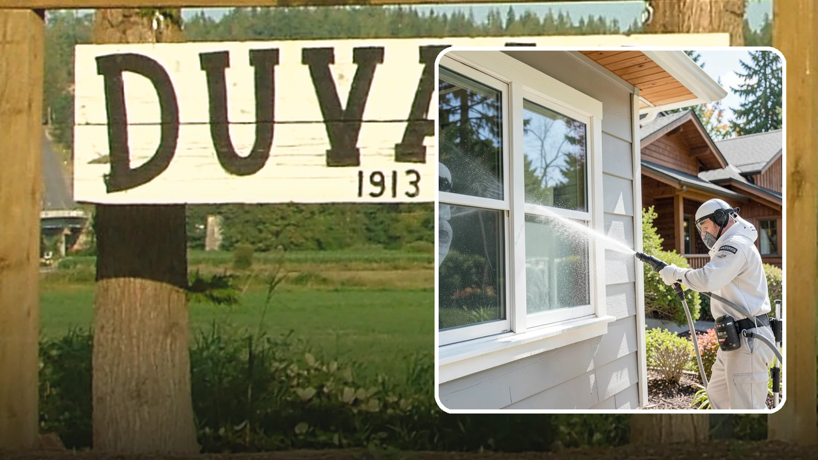 Window Track Cleaning in Duvall, King County, WA - Deep cleaning of window tracks where our wet climate packs dirt, grit, and mildew into the channels.