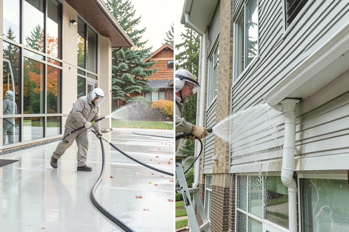 Window Track Cleaning in Edgewood, Pierce County, WA - Vacuum loose debris from the tracks