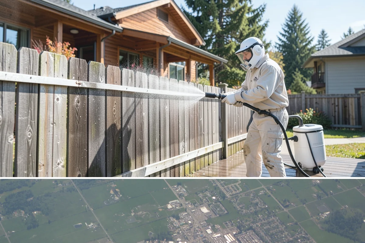 Window Track Cleaning in Enumclaw, King County, WA - Track cleaning fits well in spring, clearing the damp winter buildup before summer window use.