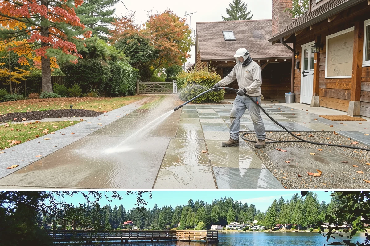 Window Track Cleaning in Federal Way, King County, WA - Track cleaning fits well in spring, clearing the damp winter buildup before summer window use.