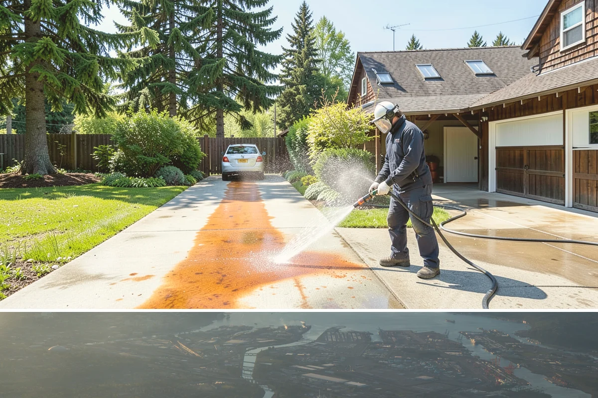 Window Track Cleaning in Fife, Pierce County, WA - Track cleaning fits well in spring, clearing the damp winter buildup before summer window use.