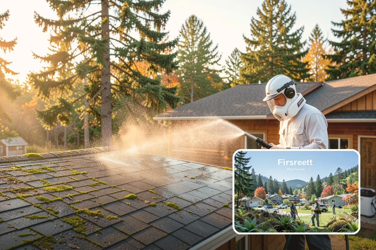Window Track Cleaning in Fircrest, Pierce County, WA - Clears packed dirt and mildew from the track channels