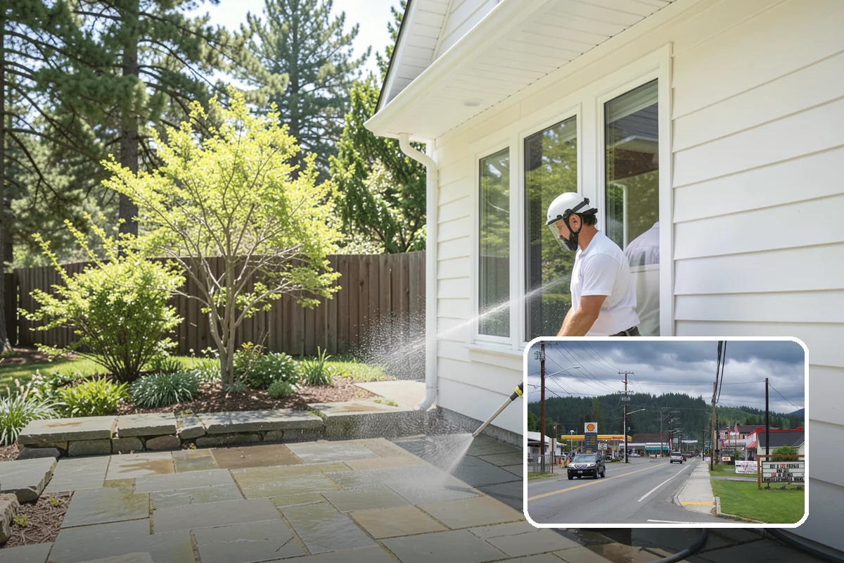 Window Track Cleaning in Granite Falls, Snohomish County, WA - Clears packed dirt and mildew from the track channels