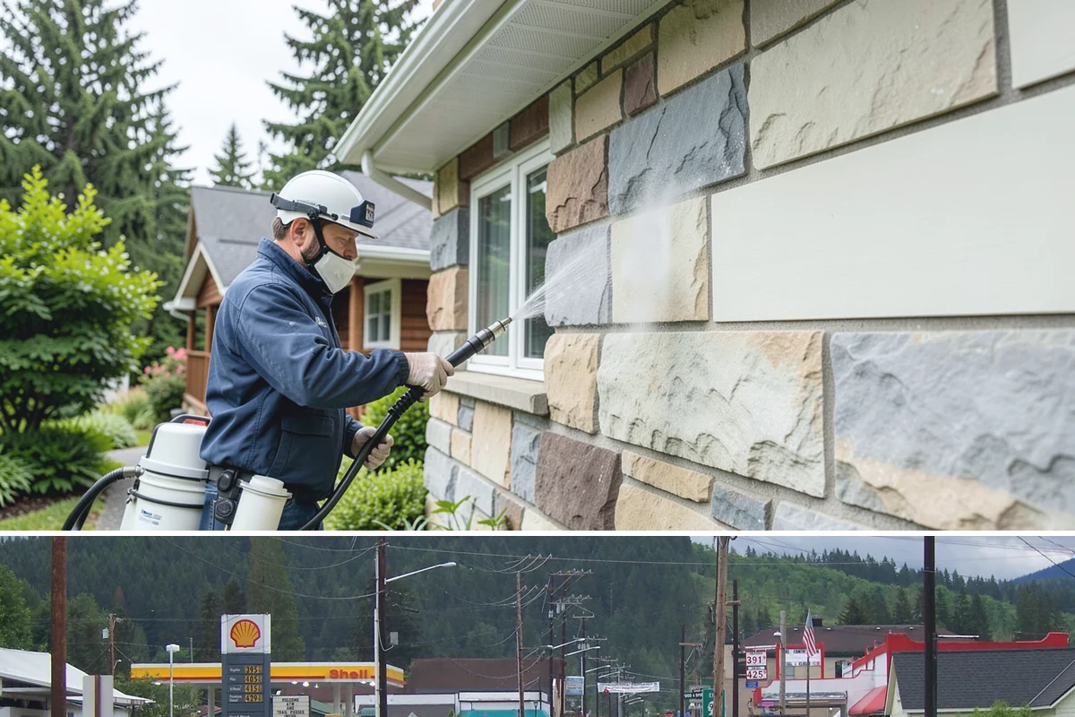 Window Track Cleaning in Granite Falls, Snohomish County, WA - Track cleaning fits well in spring, clearing the damp winter buildup before summer window use.