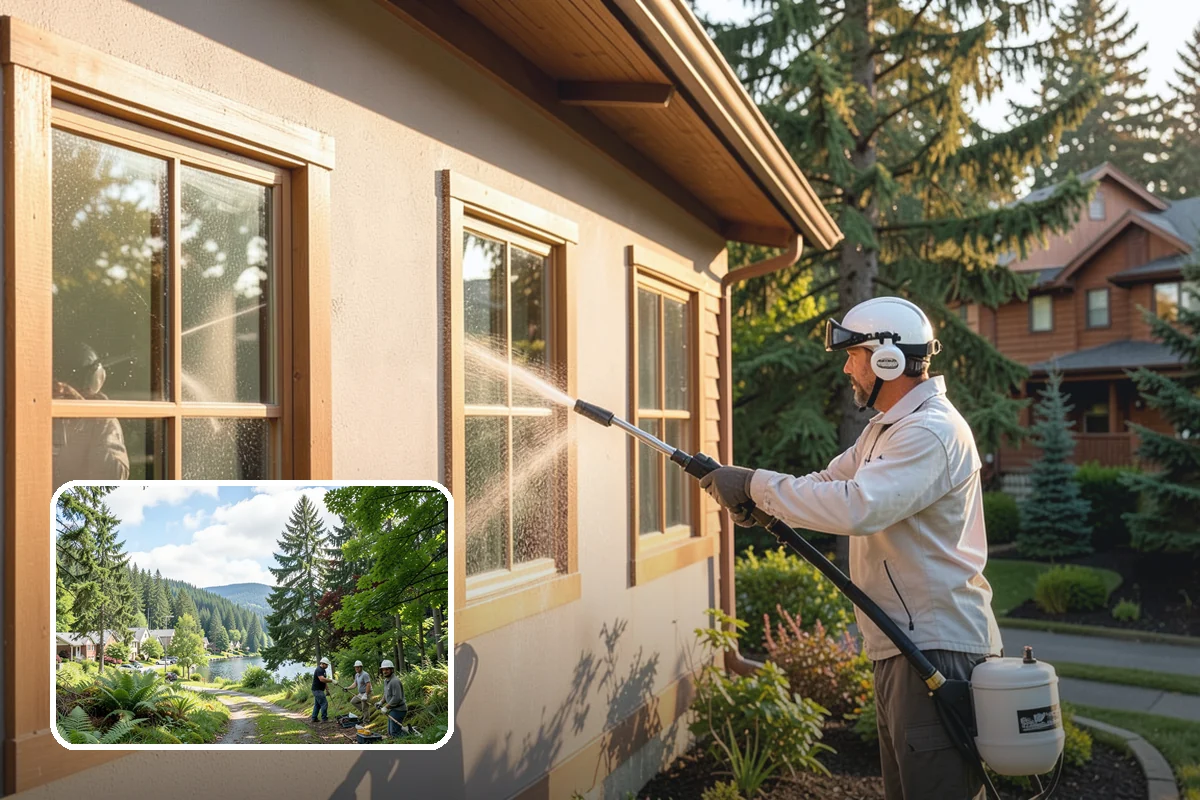 Window Track Cleaning in Lake Forest Park, King County, WA - Clears packed dirt and mildew from the track channels