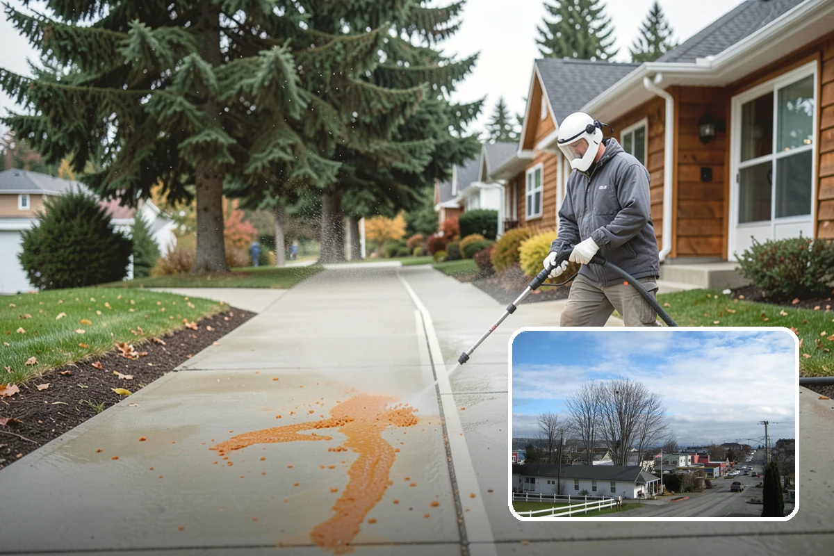 Window Track Cleaning in Langley, Island County, WA - Clears packed dirt and mildew from the track channels
