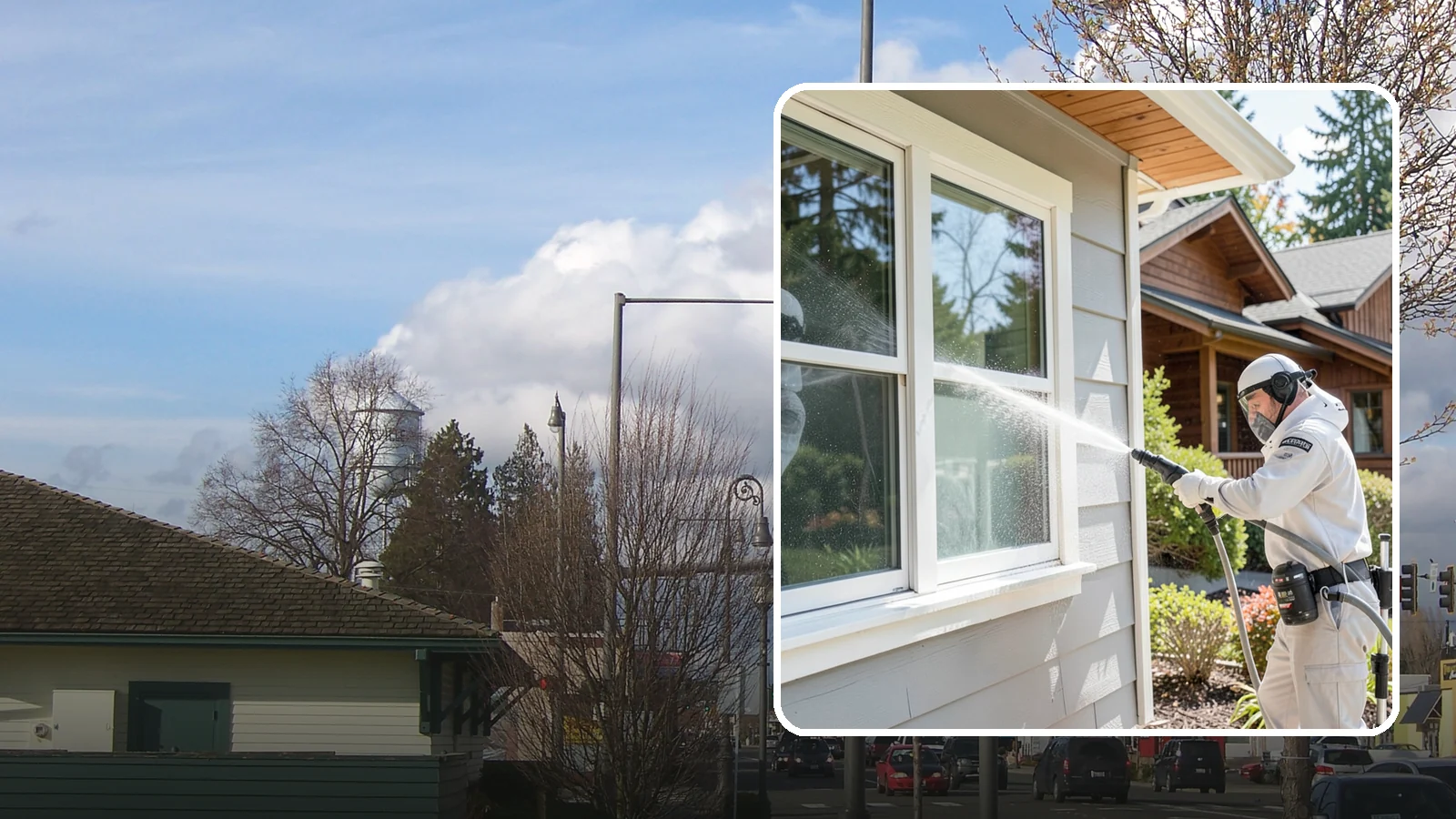 Window Track Cleaning in Marysville, Snohomish County, WA - Deep cleaning of window tracks where our wet climate packs dirt, grit, and mildew into the channels.